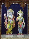 Bhagwan Shri Krishna and Shri Radhaji